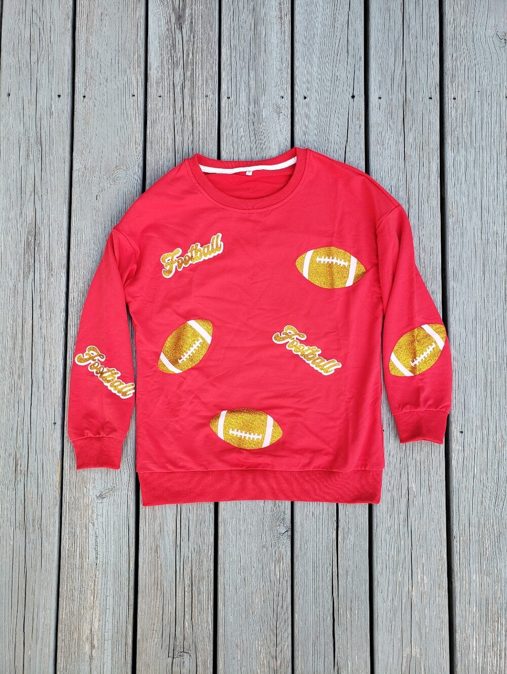 Football Sweatshirt Size Small